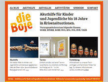 Tablet Screenshot of die-boje.at